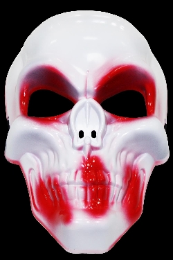 MASCHERA SCHELETRO BIANCA DI HALLOWEEN